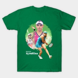 Elena Rybakina cartoon T-Shirt